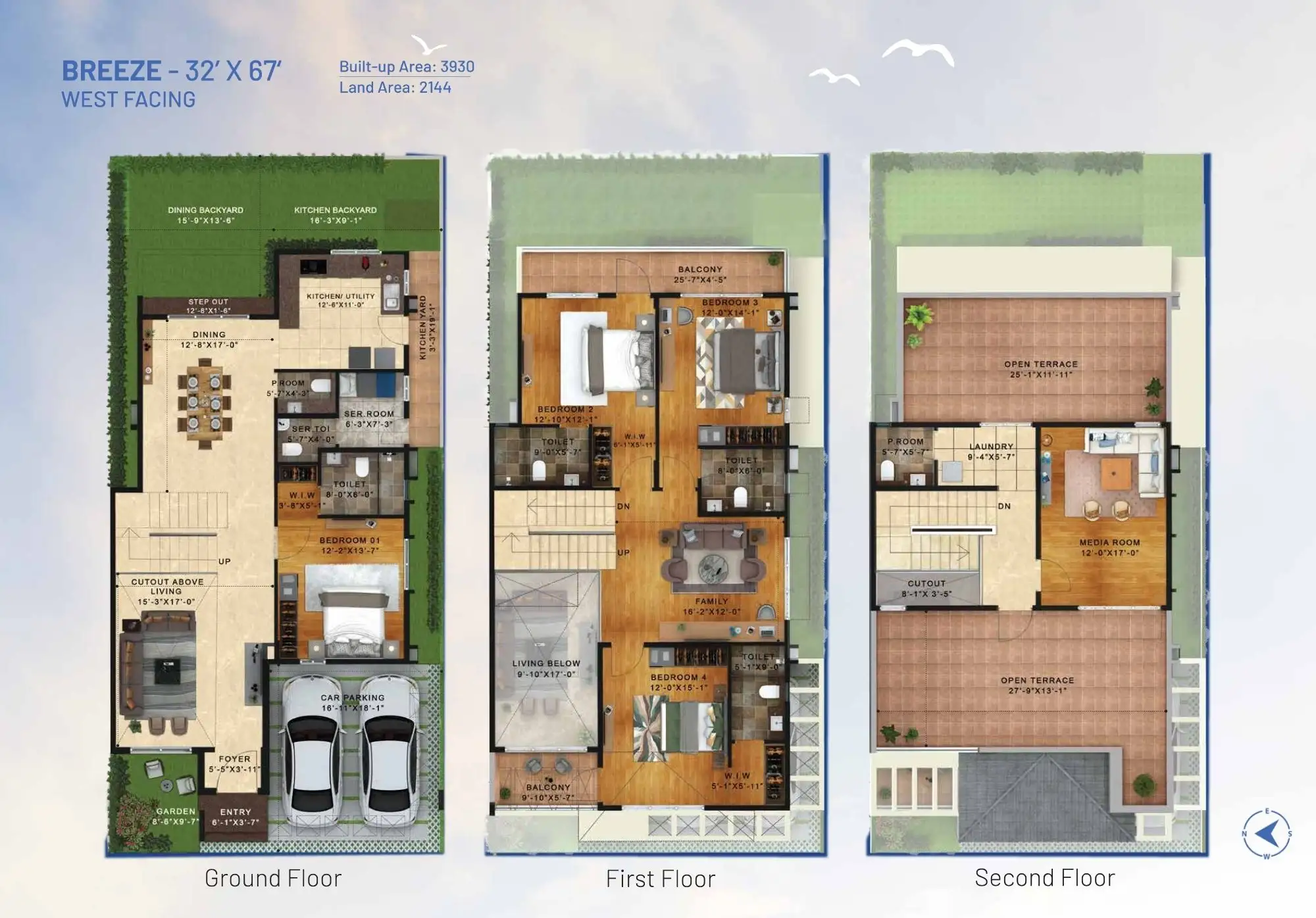 NVT Under The Open Sky floor plan(Breeze)